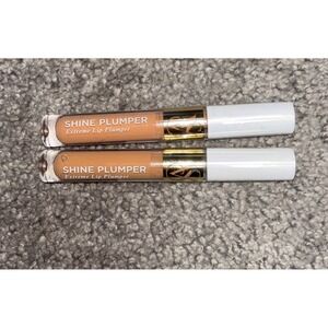 Victoria's Secret Shine Extreme Lip Plumper Warm Blush New 3.1 g NEW set Of 2‎